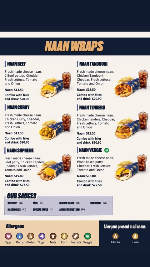 New Menu